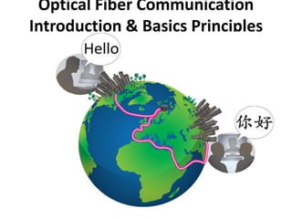 Optical Fiber Communication
Introduction & Basics Principles
OFC
 