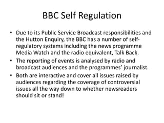 Picture of Broadcasting Code