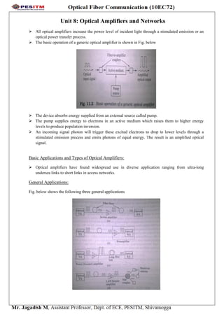 OFC notes Unit -8 VTU | PDF | Computer Networking | Computing