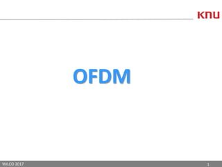 1WILCO 2017
OFDM
 