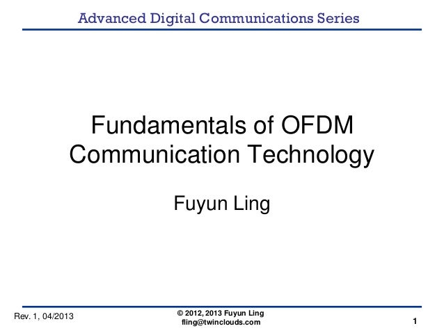 Ofdm thesis 2013