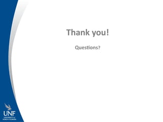 Thank you!
Questions?
 