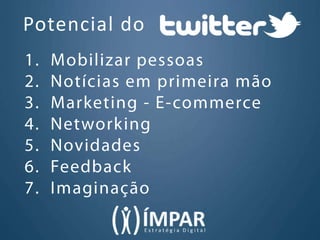 Mensagem com 140 caracteres 