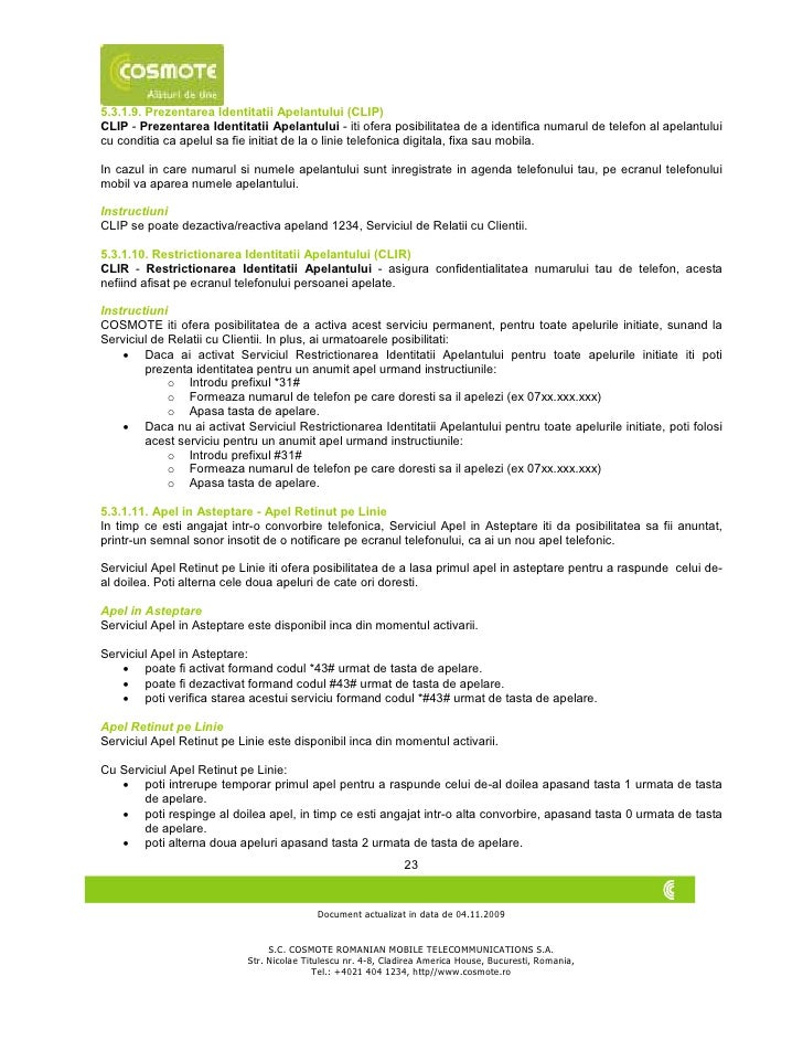 Oferta Cosmote