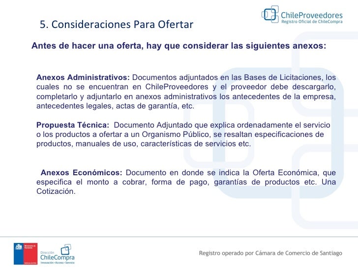 Cómo ofertar con éxito en Mercado Público Cómo ofertar con éxito en Mercado Público