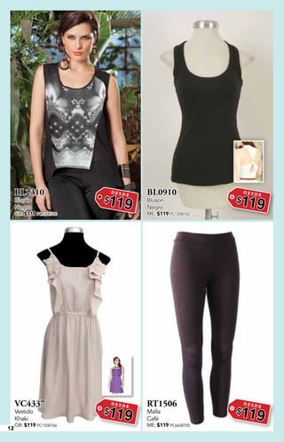 12
BL2310
Blusón
Negro
GR: $119 PC9308700
D E S D E
$119
BL0910
Blusón
Negro
ME: $119 PC1208742
D E S D E
$119
VC4337
Vestido
Khaki
GR: $119 PC1508766
D E S D E
$119
RT1506
Malla
Café
ME: $119 PC6608705
D E S D E
$119
 