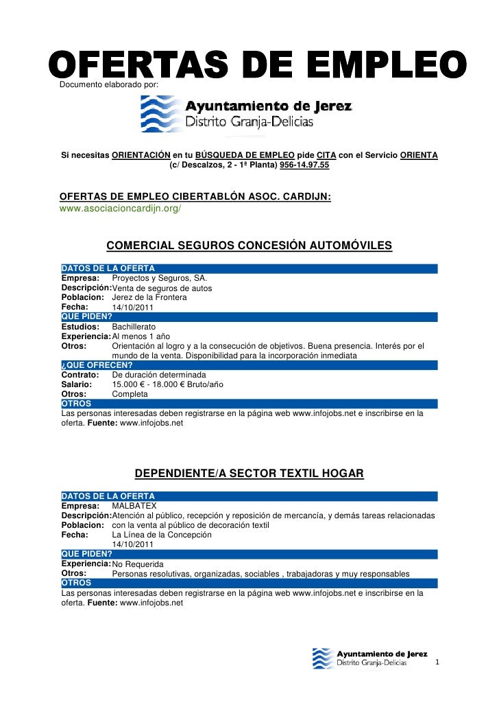Ofertas de empleo forex