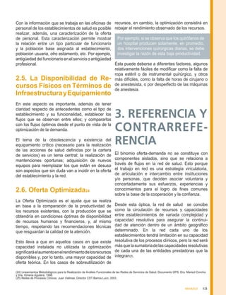 Oferta y Demanda de la Red de Salud | PDF