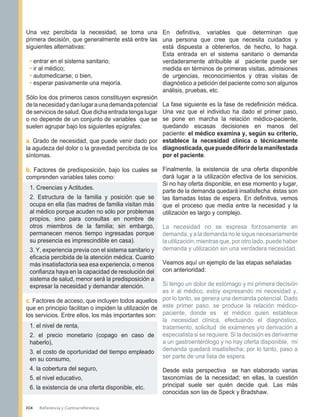 Oferta y Demanda de la Red de Salud | PDF