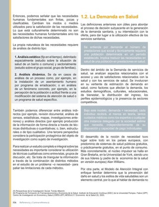 Oferta y Demanda de la Red de Salud | PDF