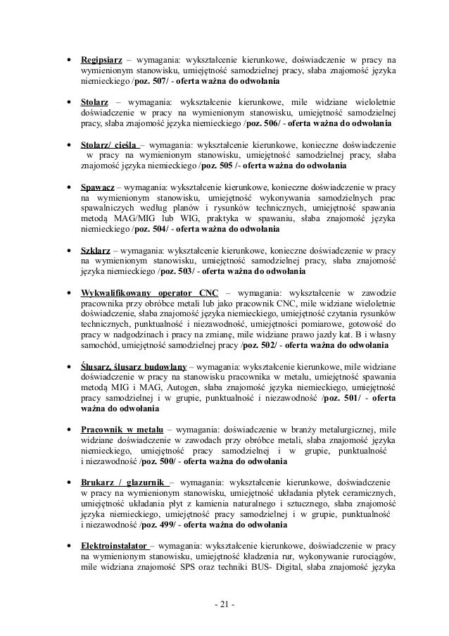 Oferty Pracy 13022013