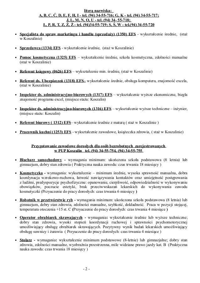 Oferty Pracy 19 06 13