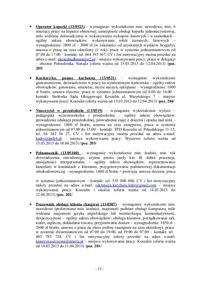 Oferty pracy sieradz (oferty pracy Sieradz), (Sieradz zarobki), (anonse Sieradz) ponadto na witrynie możesz znalezienia wzory cv oraz informacje ułatwiające znalezienie pracy Sieradz oferty pracy. gdy nie znalazłeś ogłoszenia w miejscowości Sieradz wyślij smsa a osiągniesz dostęp do innych anonsów na temat pracy z miejscowości Sieradz.