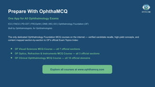 Sample Test Examiner Handbook.pdf Ophthalmology Foundation Exam 2026 FAQ | OF Exam Format, Fees ...