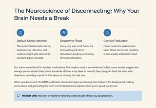 Off Is the New On: The Hidden Power of Disconnecting to Reconnect | PDF