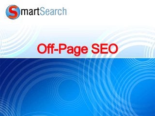 Off-Page SEO

 