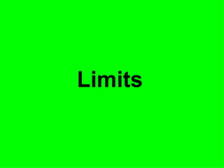 Limits 
