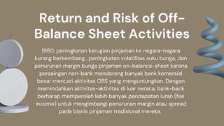 Off Balance Sheet Risk about banking.pdf