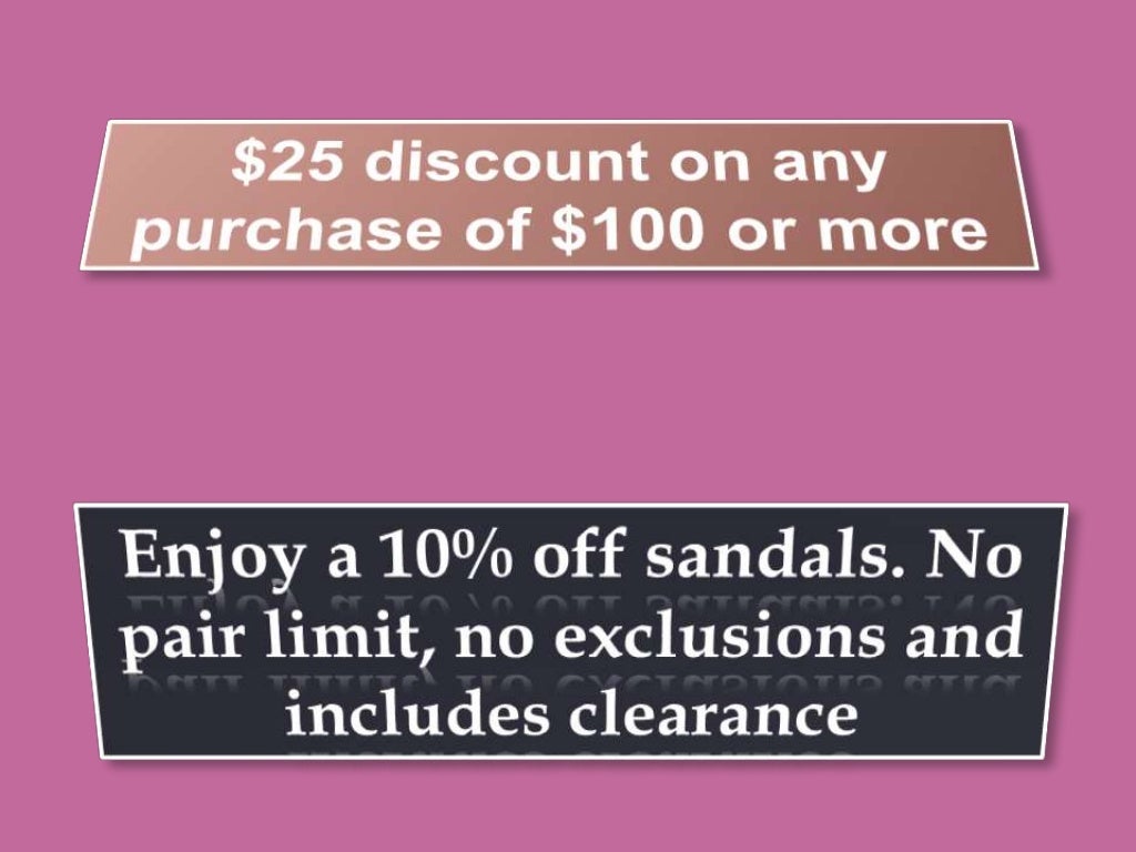 Off broadway shoes coupons