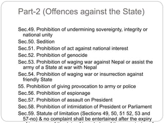 Offenses against the Security of State | PPTX