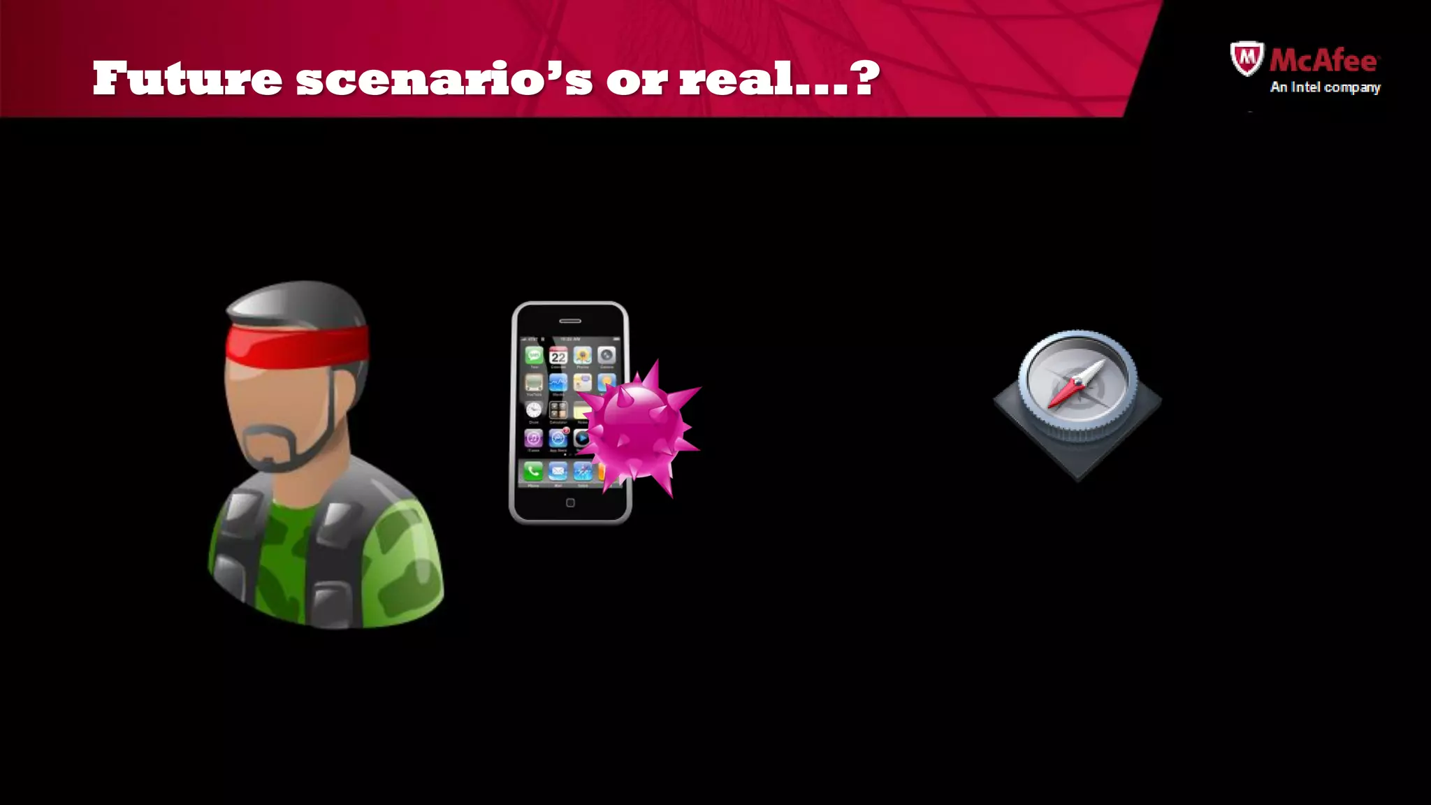 Future scenario’s or real...?
 