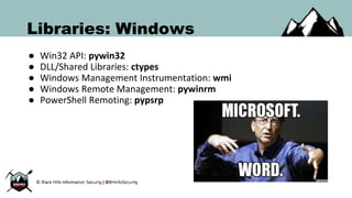 Offensive Python for Pentesting | PPTX