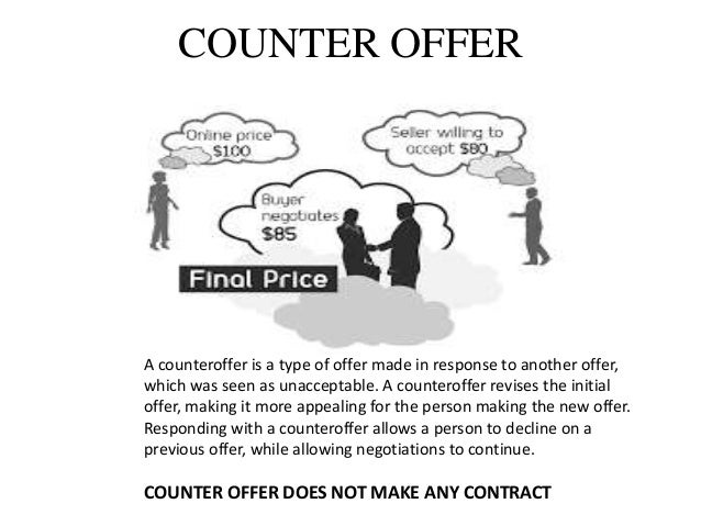 how to make a counter offer