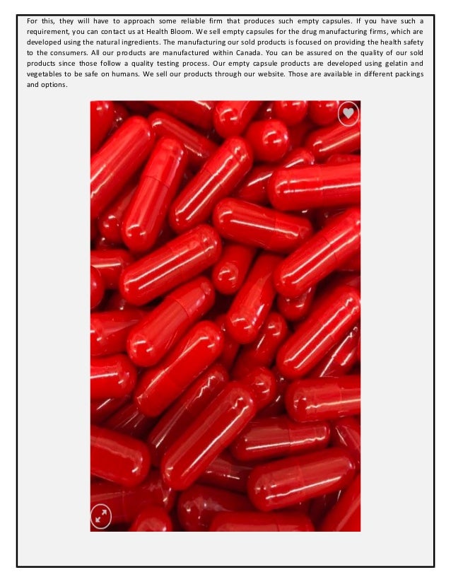 Offering Empty Gelatin Capsules For Supplement Products