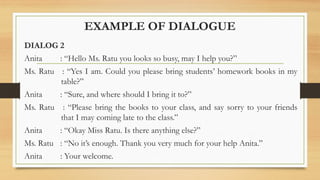 Offering help and ofring help bahasa inggris kelas | PPT