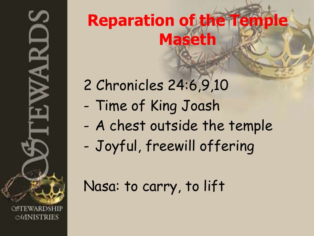 Offerings In The Old Testament