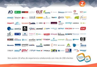 PRINCIPALES REFERENCIAS
Nos avalan 10 años de experiencia colaborando con más de 200 clientes
 