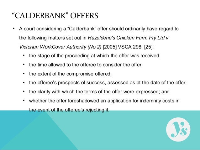 Calderbank Letter Ireland