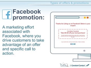 Offers & Online Promotions Slide 20