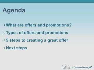 Offers & Online Promotions Slide 4