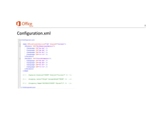 7
Configuration.xml
 