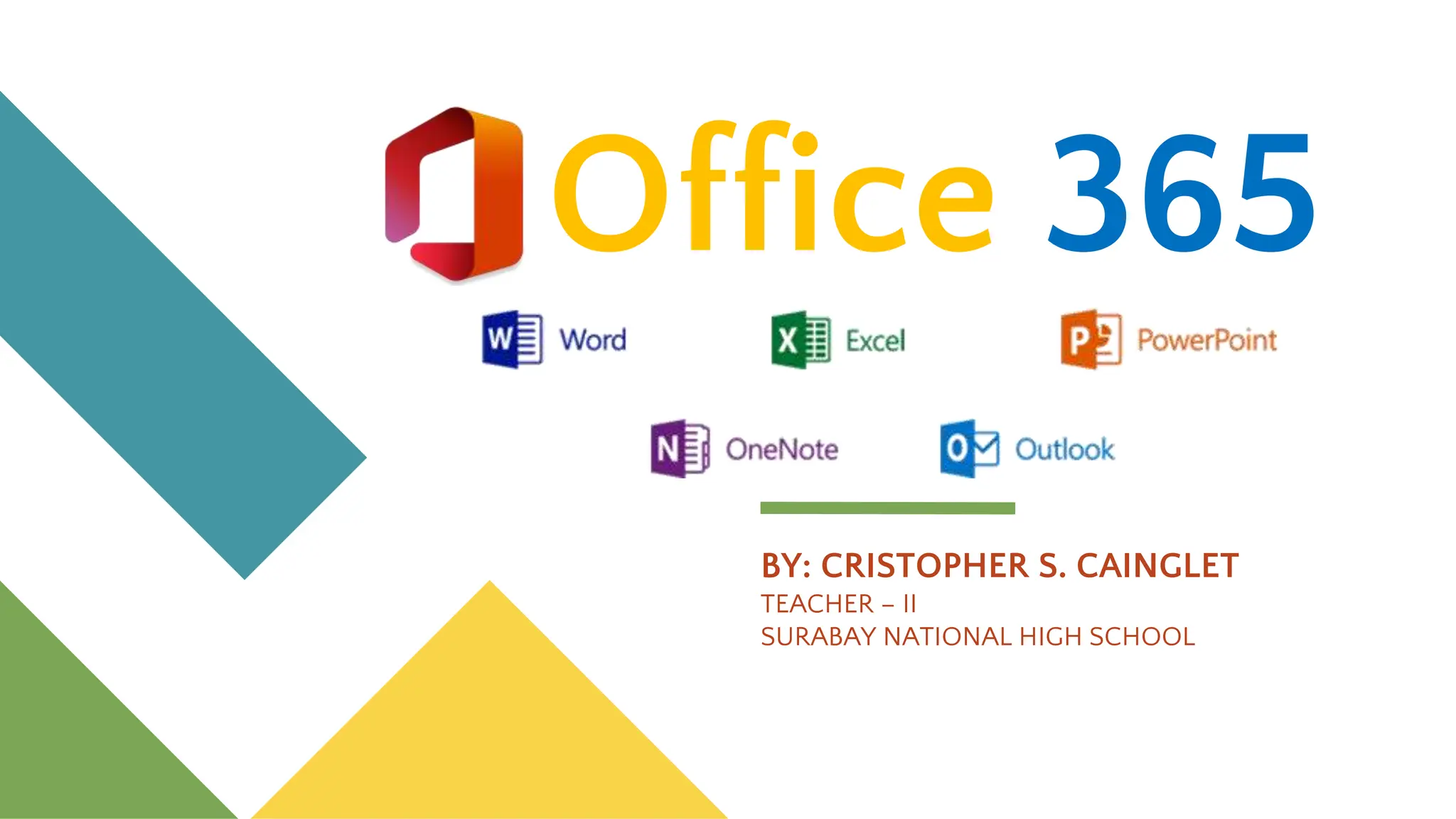 how to use microsoft Office365 easy.ppsx