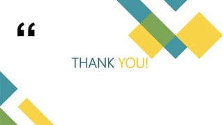 “ THANK YOU!
 