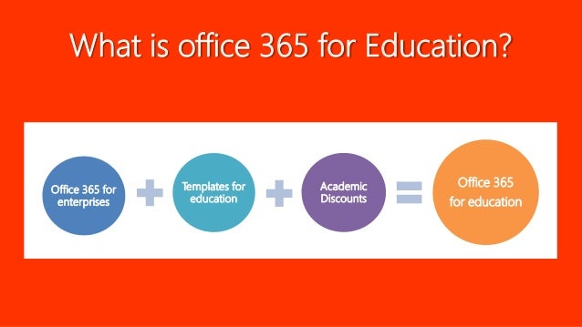 office 365 for education office education