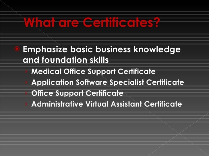 office administration program medical office support