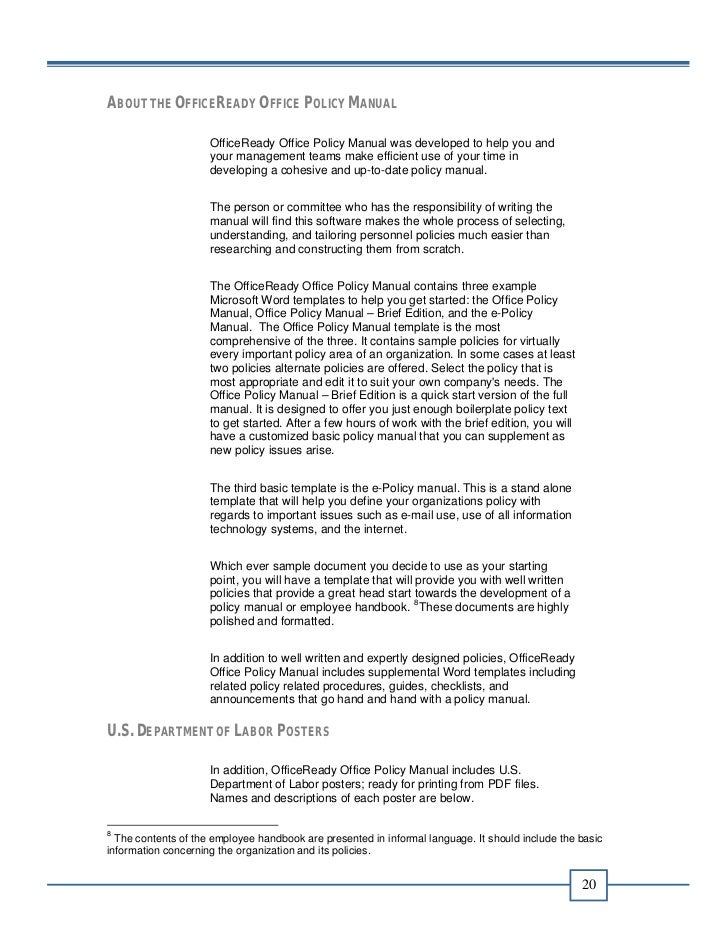 reference guide template