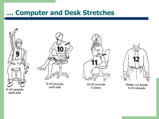 …  Computer and Desk Stretches 