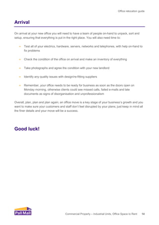 Relocation Guide.pdf Office Relocation Guide | PDF
