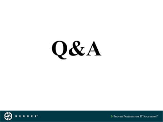 Q&A
 