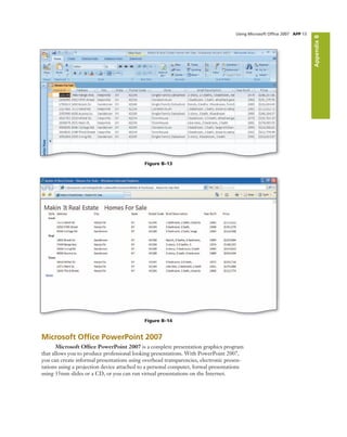 Office 2007   introductory concept and technoques