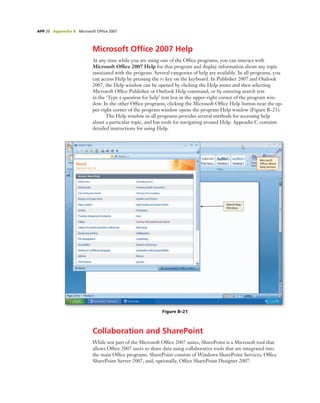 Office 2007   introductory concept and technoques