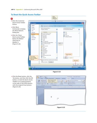 Office 2007   introductory concept and technoques