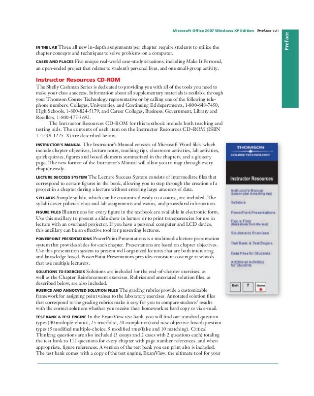 Office 2007 Introductory Concept And Technoques