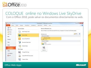 Office Web Apps no Windows Live SkyDrive3Broadcast Slide Show –Broadcast Slide Show – browser viewing 6