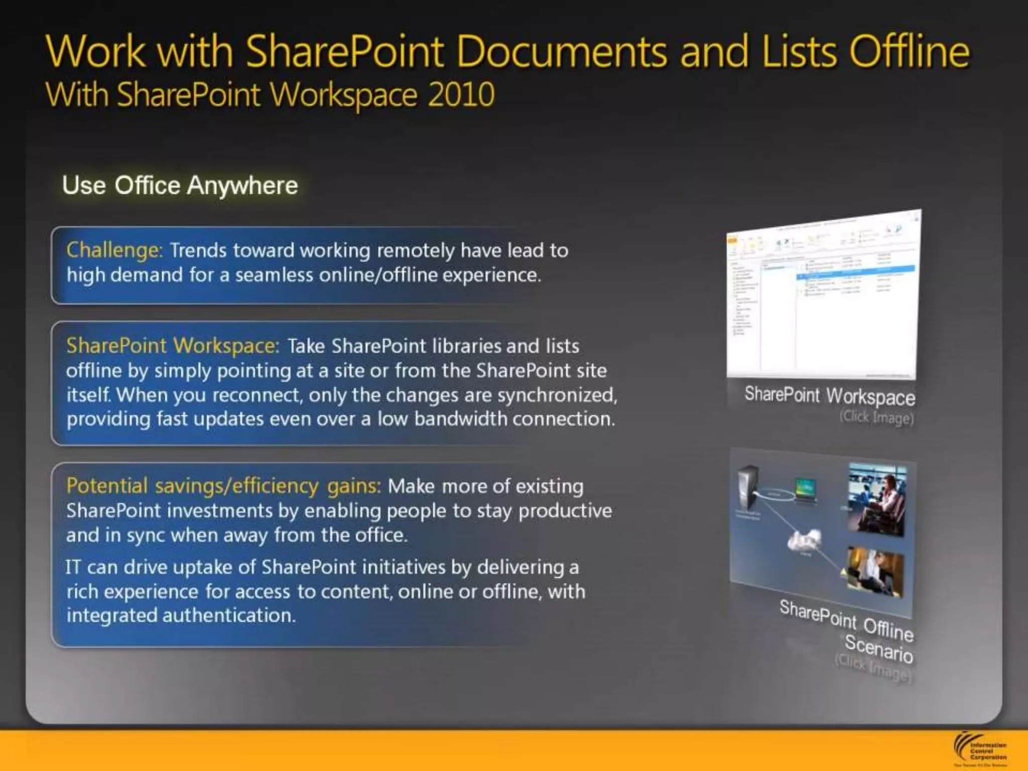 Work with SharePoint Documents and Lists Offline With SharePoint Workspace 2010