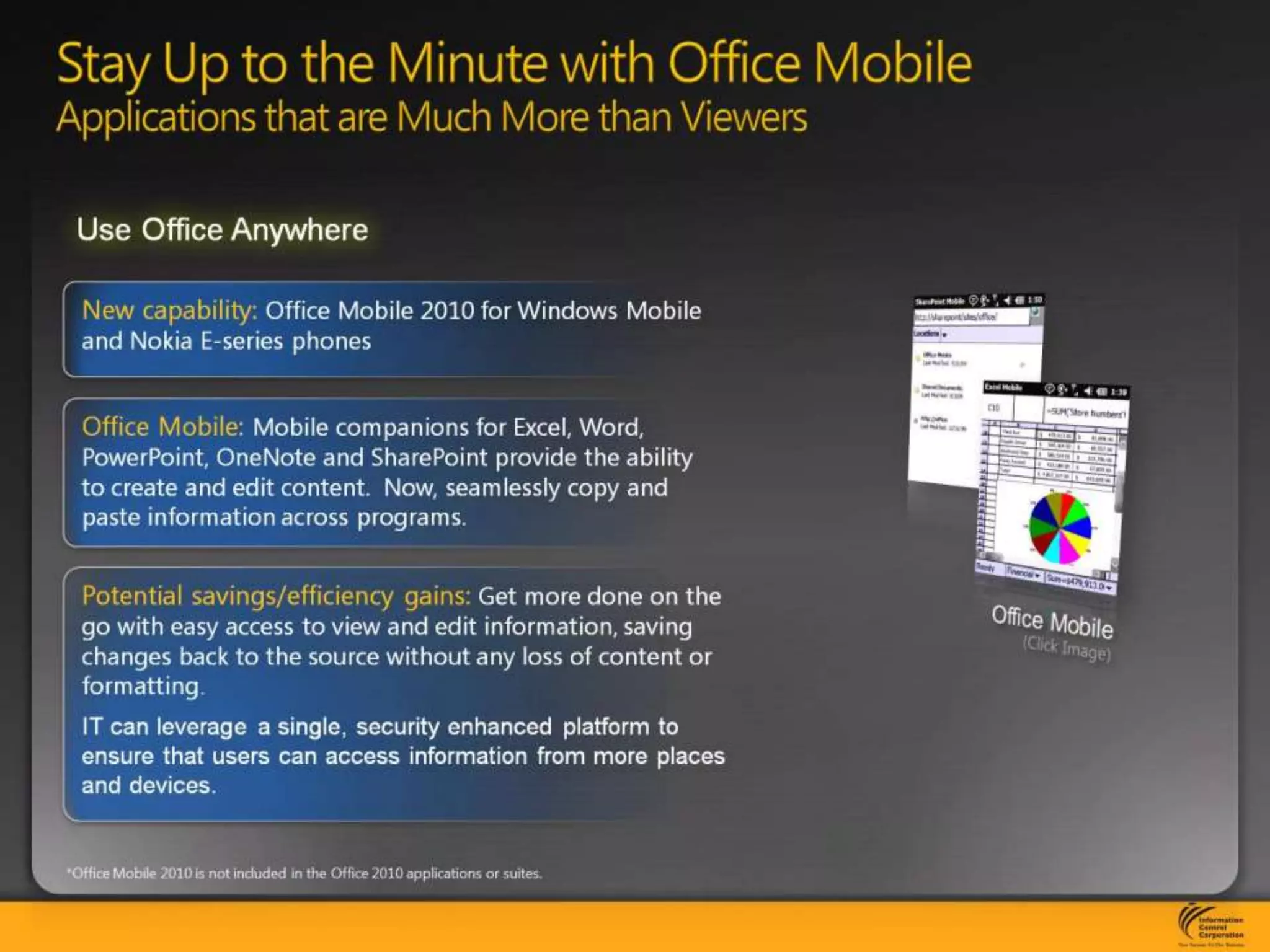 Stay Up to the Minute with Office Mobile Applications that are Much More than Viewers